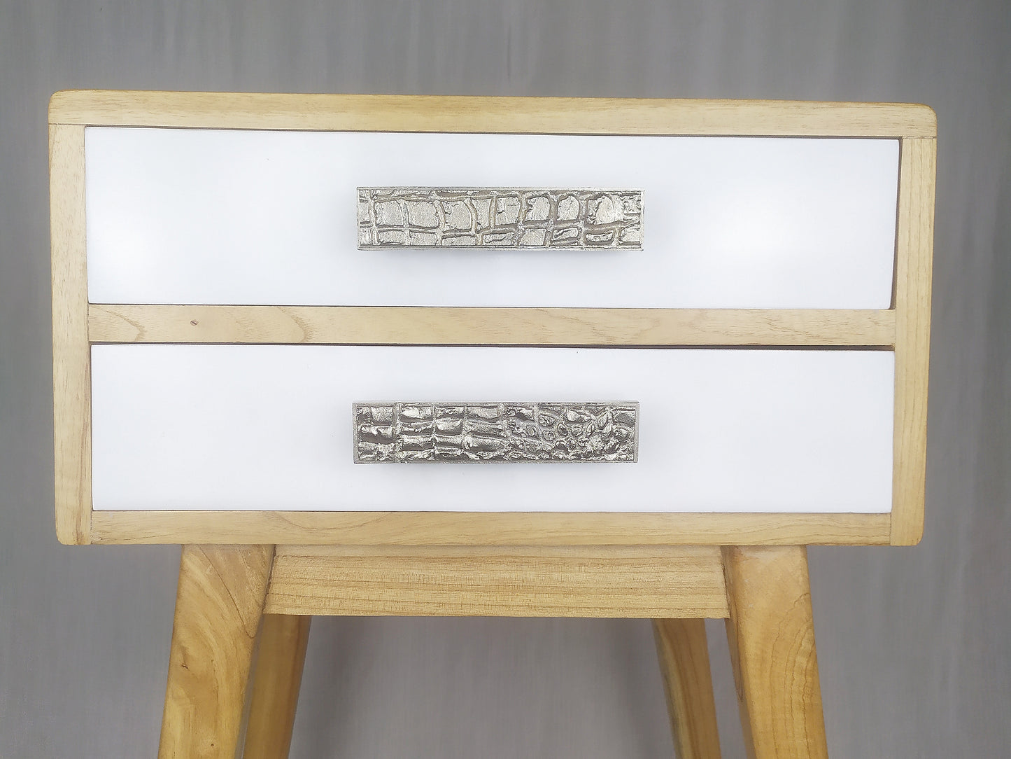 Alligator Skin Long Bar Pull - Textured Metal Handle