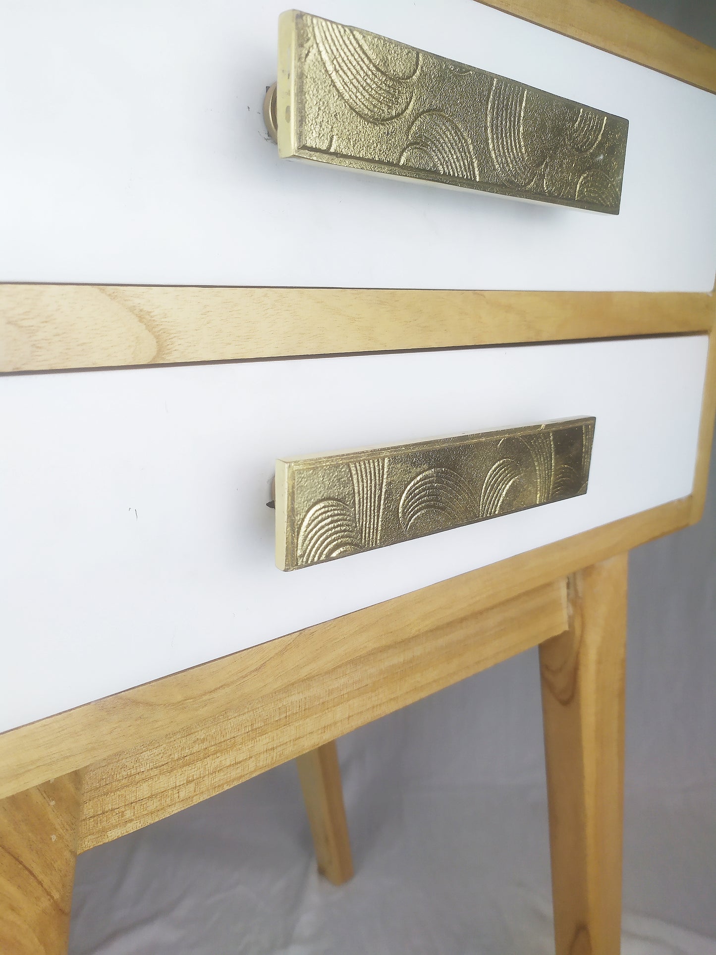 Leaf Sheet Long Bar Pull - Textured Metal Handle