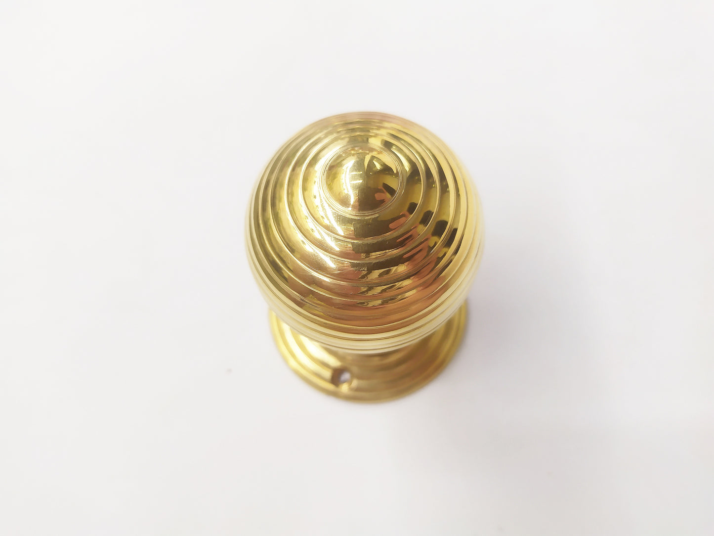 Beehive solid casted brass turning door in brass plating