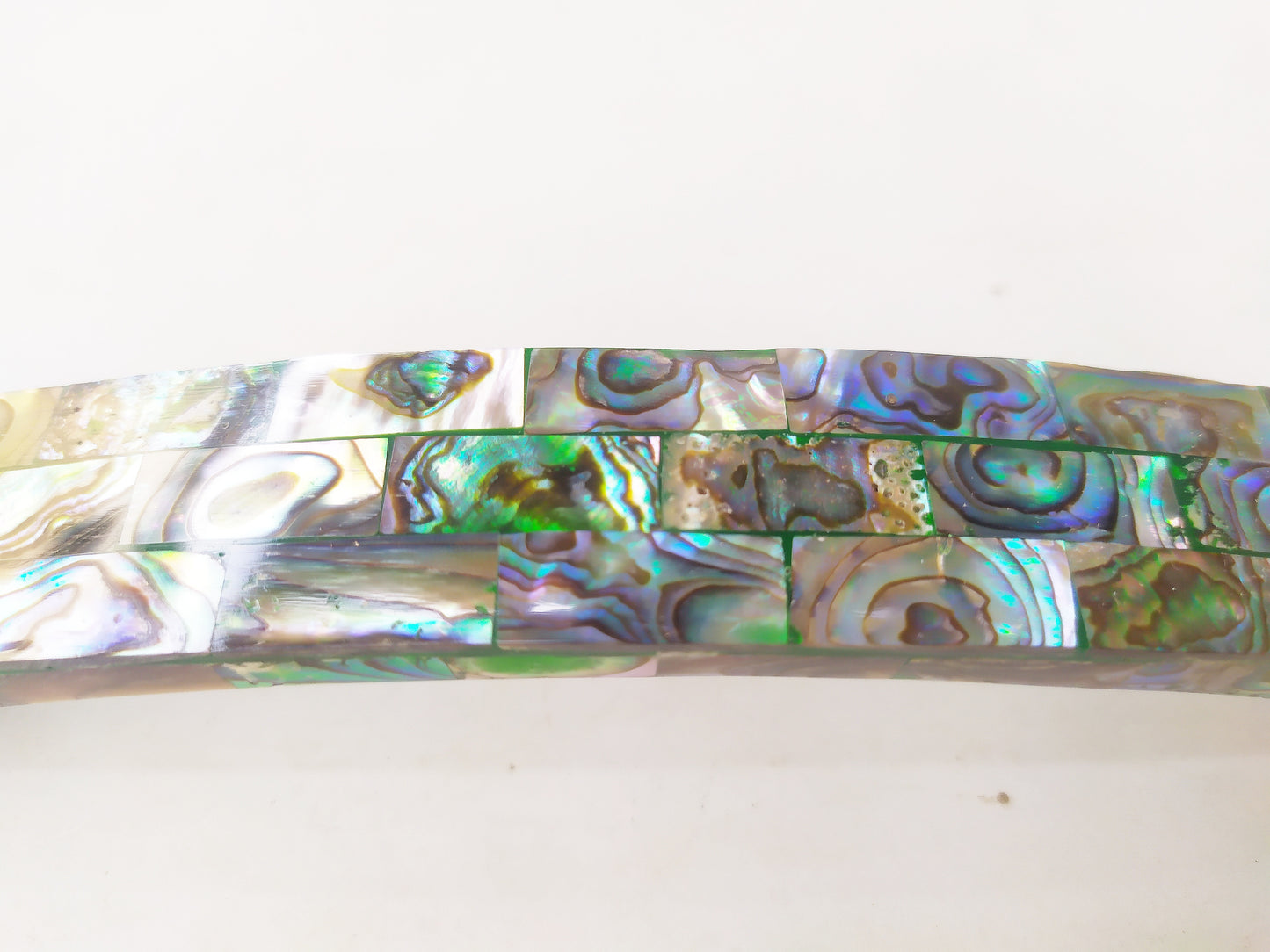 Abalone Bow Pull - Rare Pearl Cabinet Bridge Handle