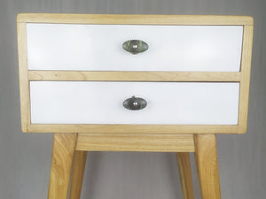 Glass Oval Knob - Mirror Cabinet Knob , set of 2
