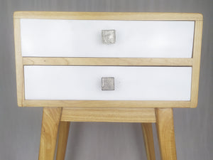 Stingray Square Knob - Textured Metal Cabinet Knob , set of 2