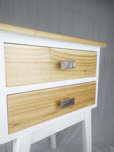 Stingray Short Bar Knob - Textured Metal Cabinet Knob