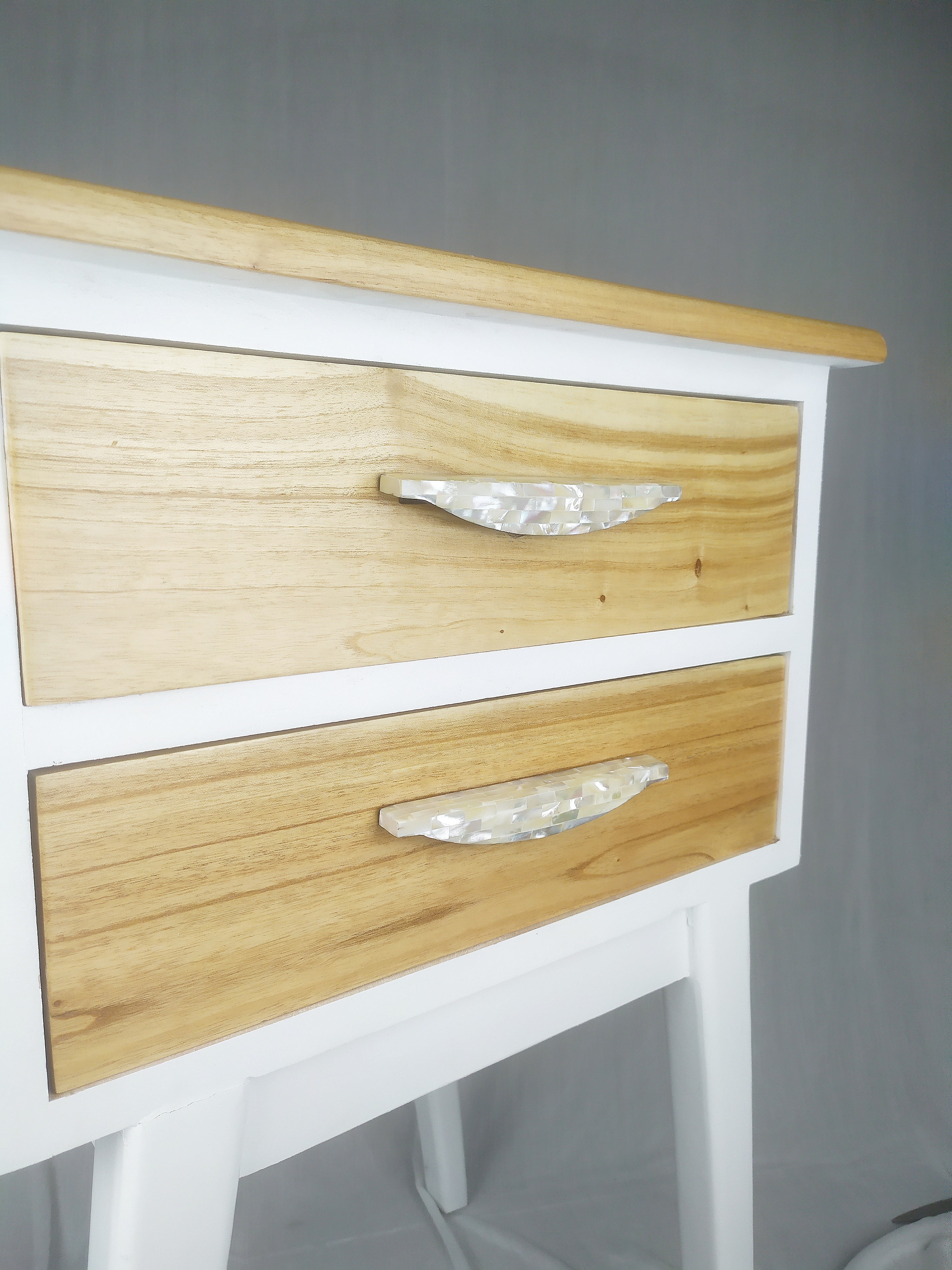 Mother of Pearl Luna Pull - Pearl Cabinet Luna Handle