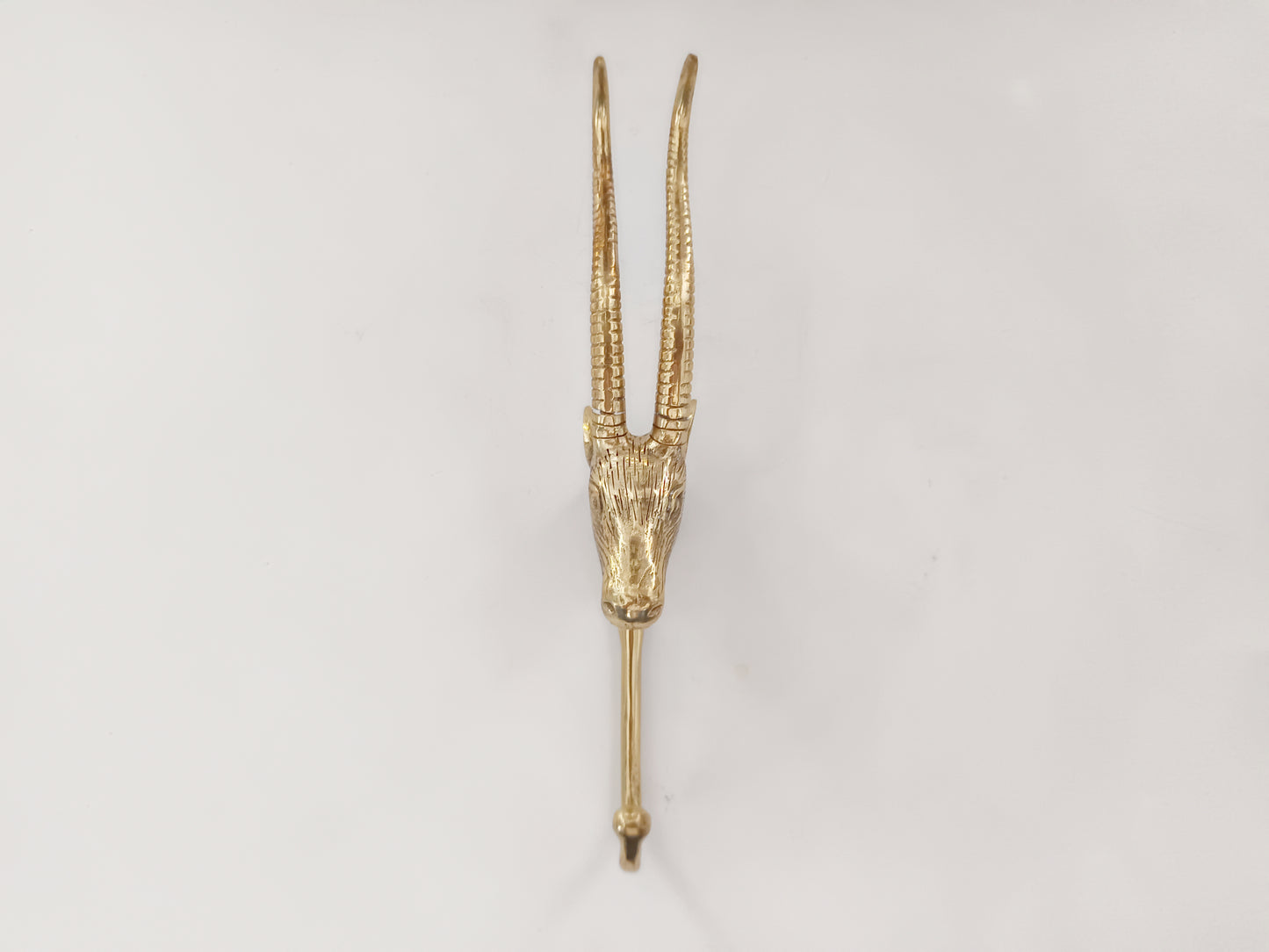 Balinese carving brass wall hook, antique brass lotus carving coat rack