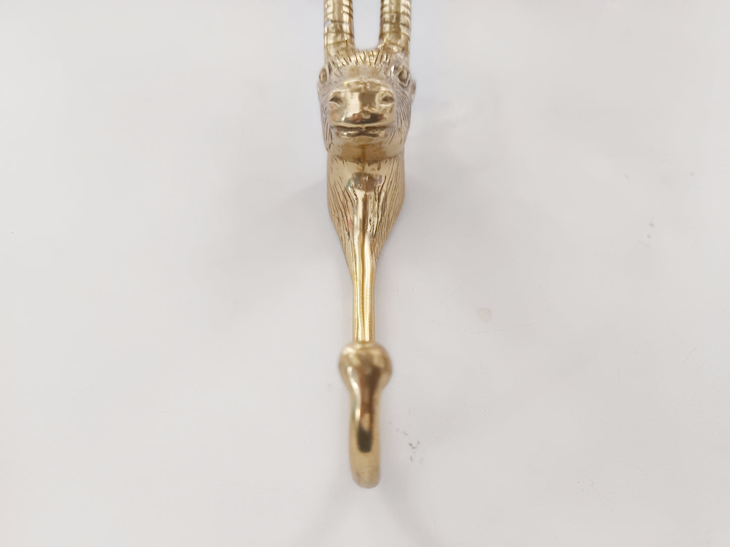 Balinese carving brass wall hook, antique brass lotus carving coat rack