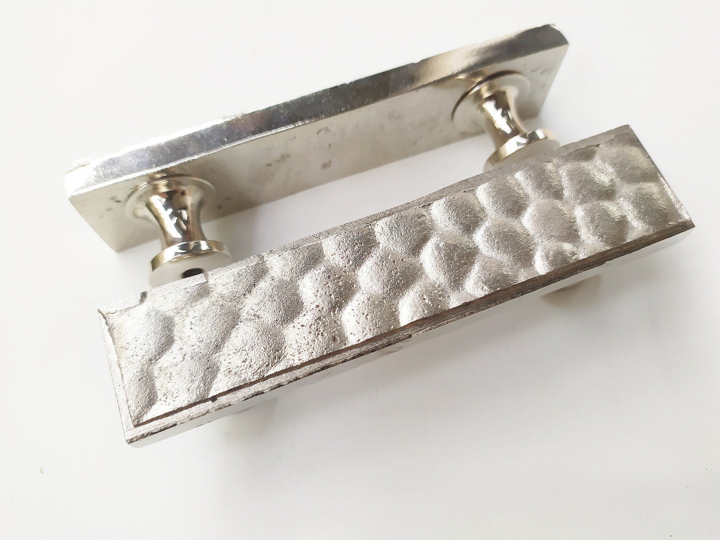 Snake Skin Long Bar Pull - Textured Metal Handle