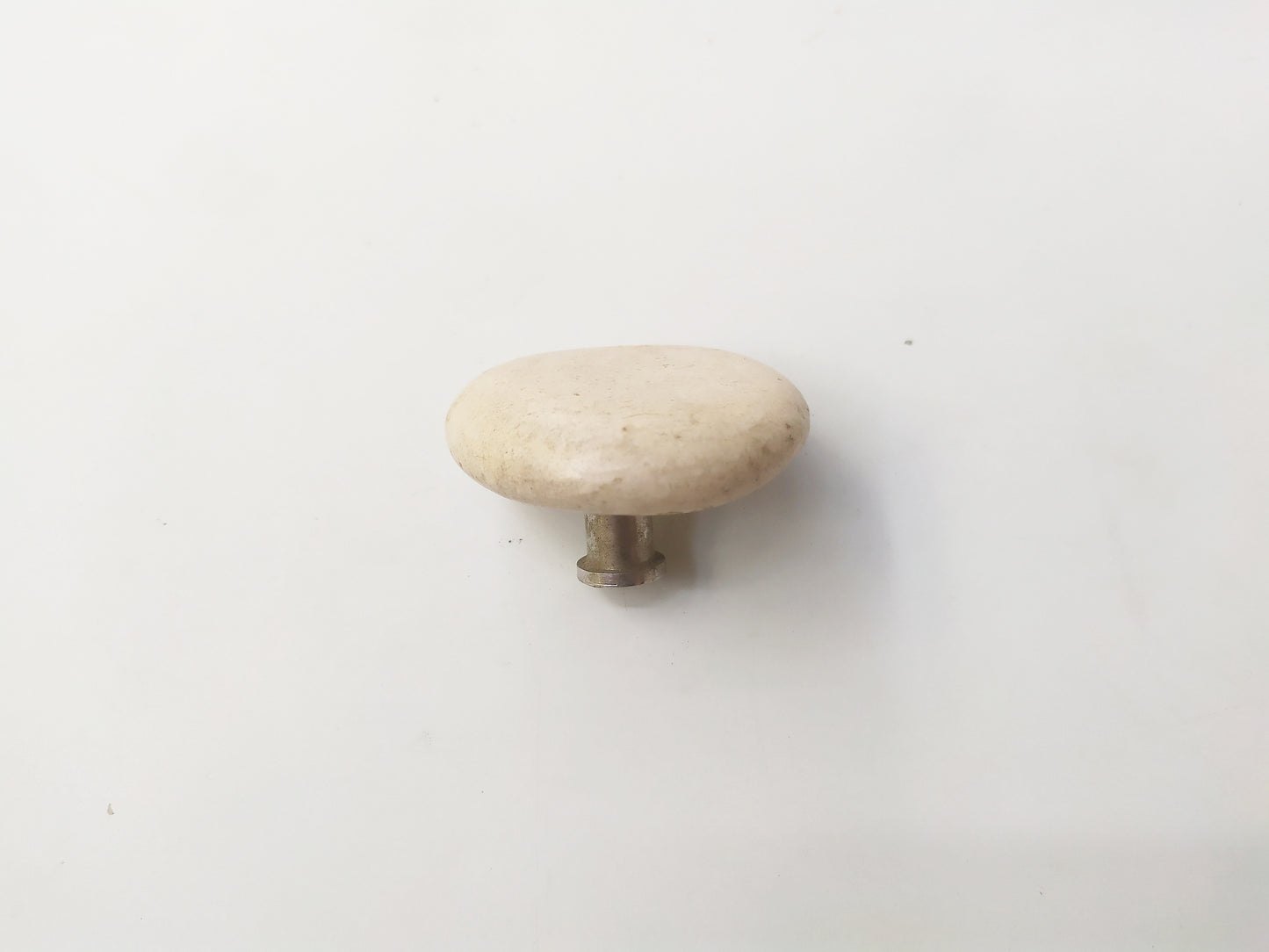 Sea Stone Light Brown Knob - River Stone Natural Cabinet Knob , set of 2