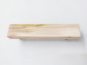 Petrified wood beige bar pull handle