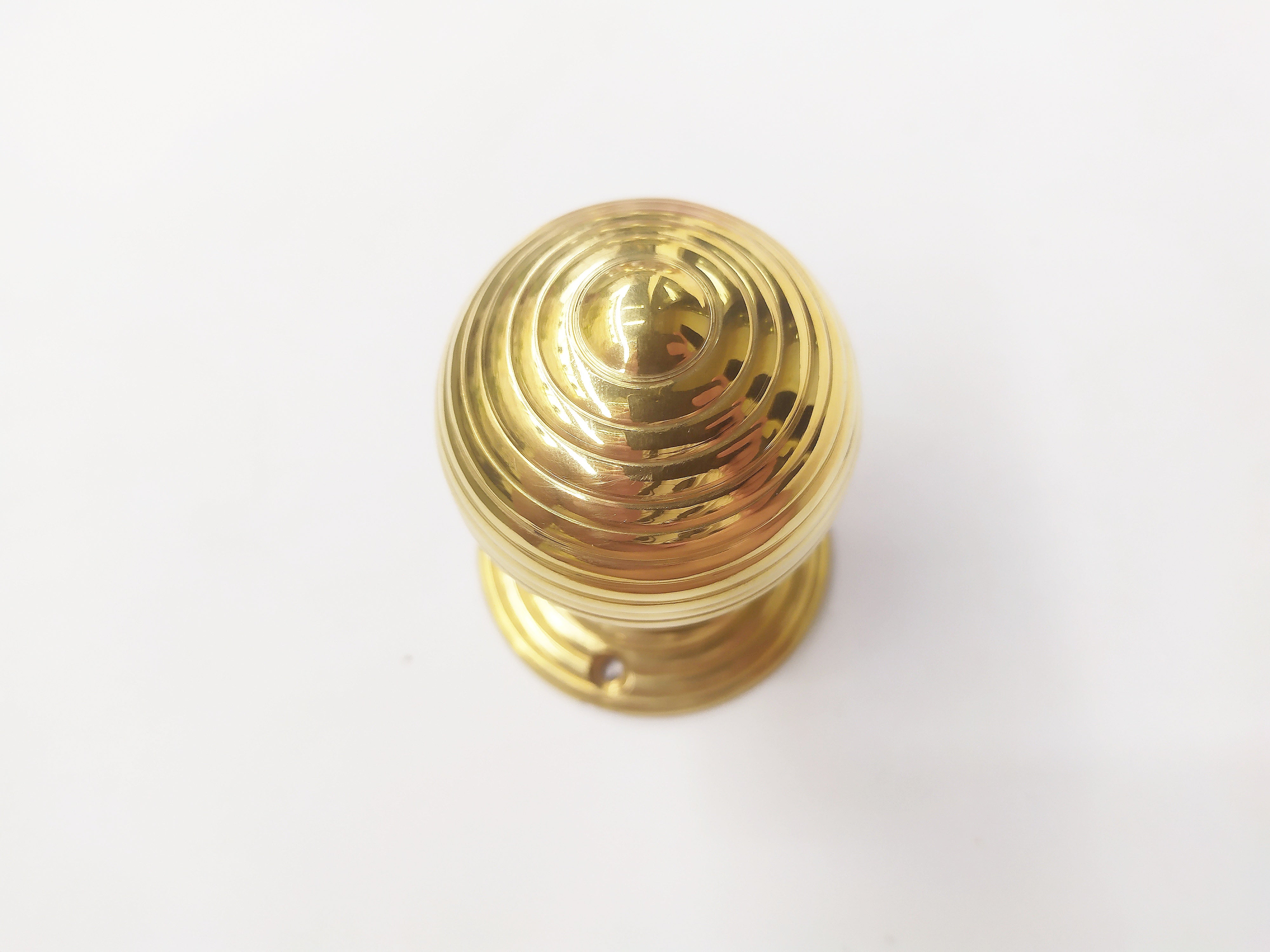 Beehive solid  casted brass turning door in brass plating