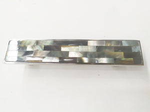 Inlaid Mother of Pearl Long Bar Pull - Pearl Cabinet Bar Handle